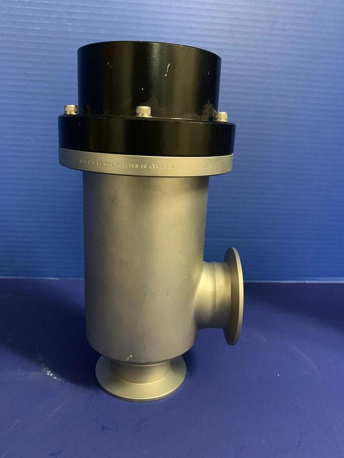Used MKS HPS Single-Stage 2" Vacuum Valve, Right Angle, NW50, Used