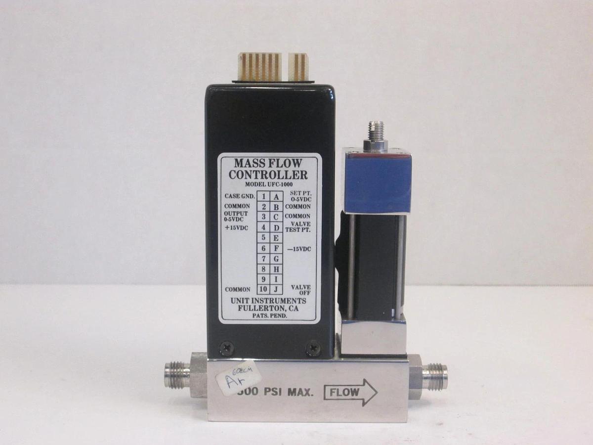 Used Unit UFC-1000, MFC, Mass Flow Controller, Ar, 60 SCCM, Used