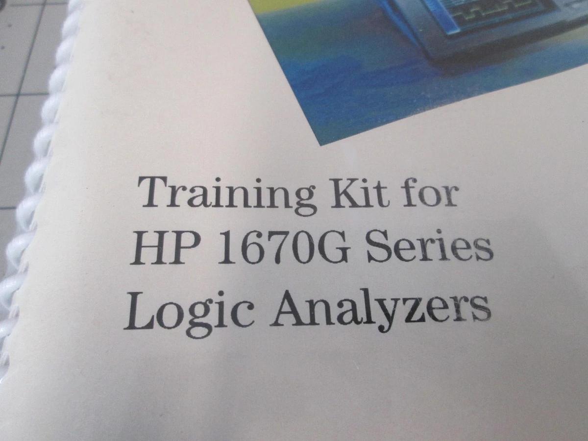 Used Hewlett Packard, HP 1670G Series, Logic Analyzer Training Kit, New