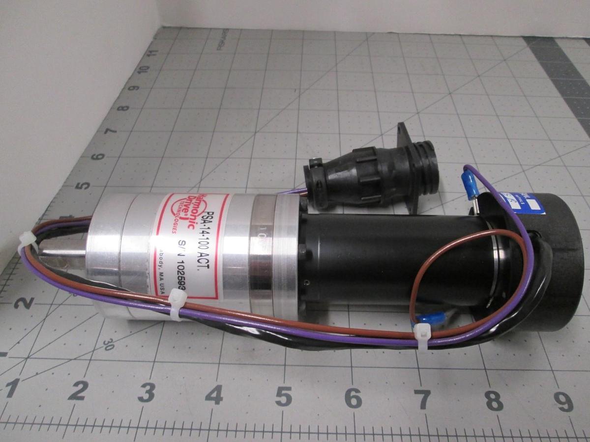 Used Harmonic Drive Technologies, PSA-14-100ACT w/ Maxon Motor 118783, New