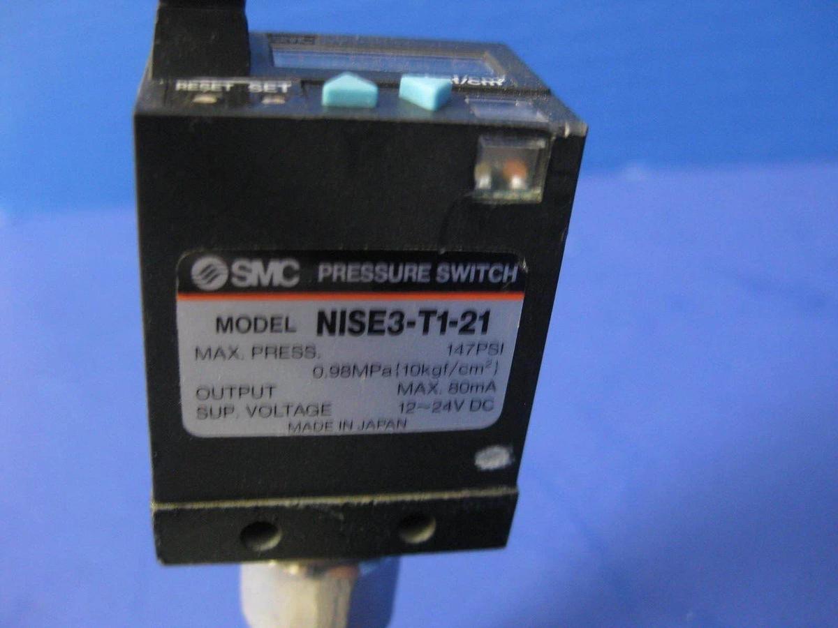 Used SMC 10-VZ110 Valve Assembly w/ 24 Valves, 2 Manifolds, Regulator, Press. Switch