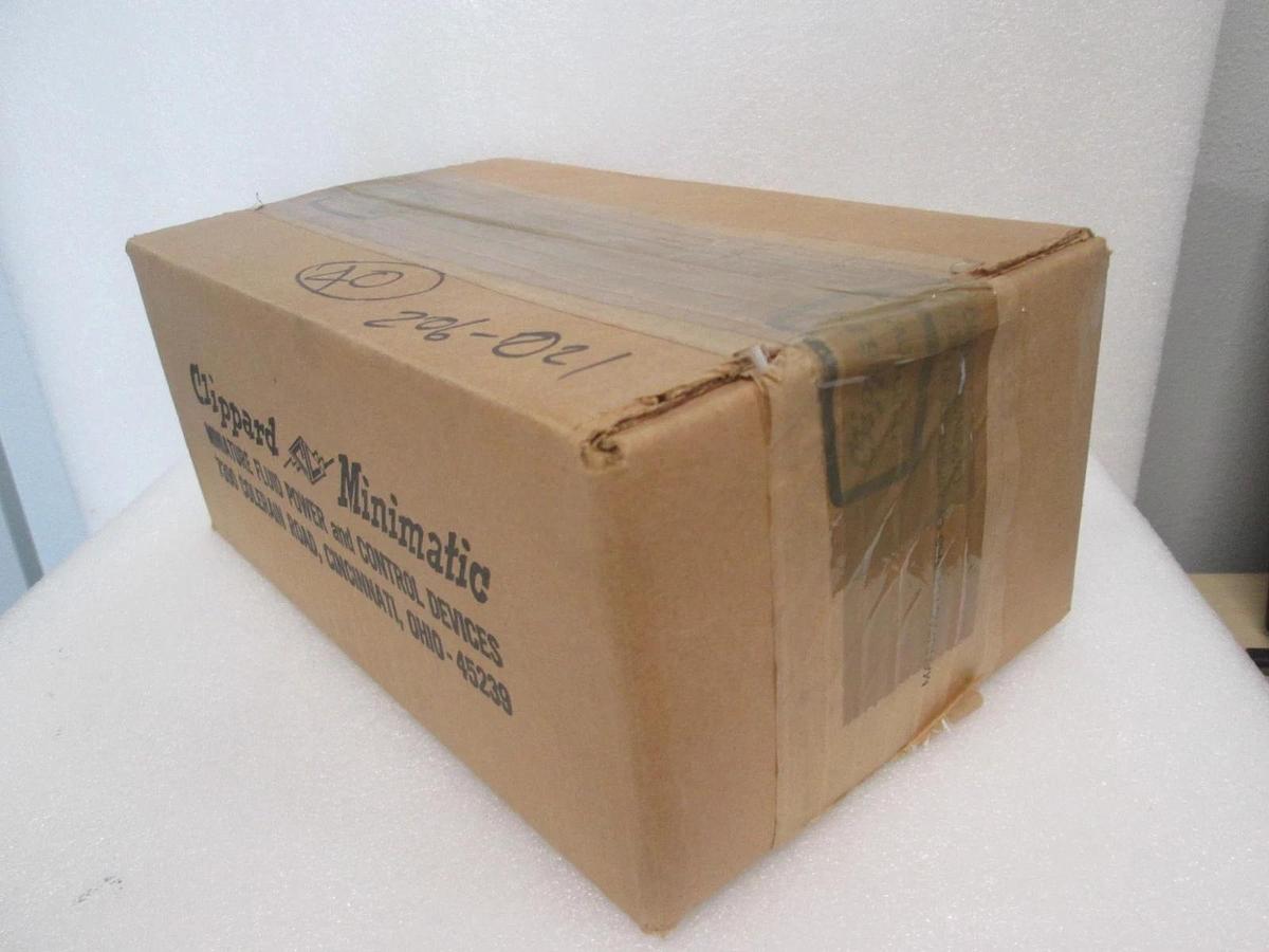 Clippard, MAN-12, 12 Port Brass Manifold, New, Lot of 40