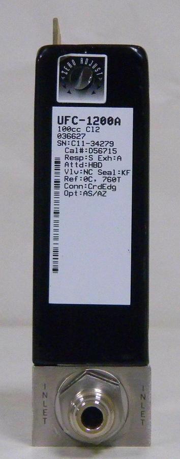 Used Unit UFC-1200A Mass Flow Controller, Gas- C12, Range- 100 CC, Used