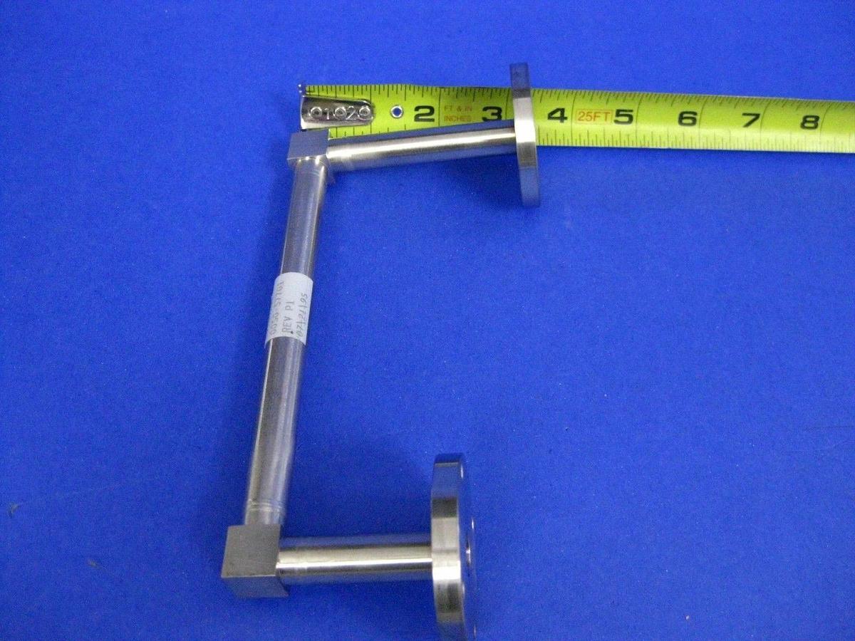 Used Applied Materials 0050-57701 Stainless Steel Tube Assembly w/ 2" Flange Adapters