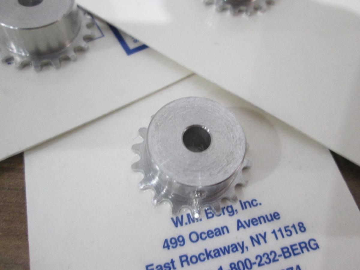 Used Berg, 14EM95S-18, Timing Pulley, New, Lot of 3