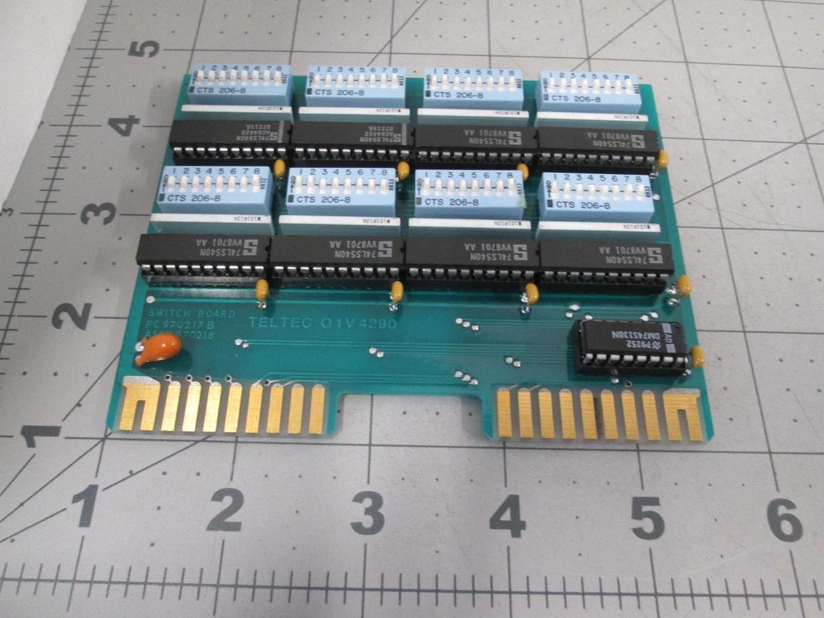 Watkins Johnson, 970218-000, Switch Circuit PCB Assy, New