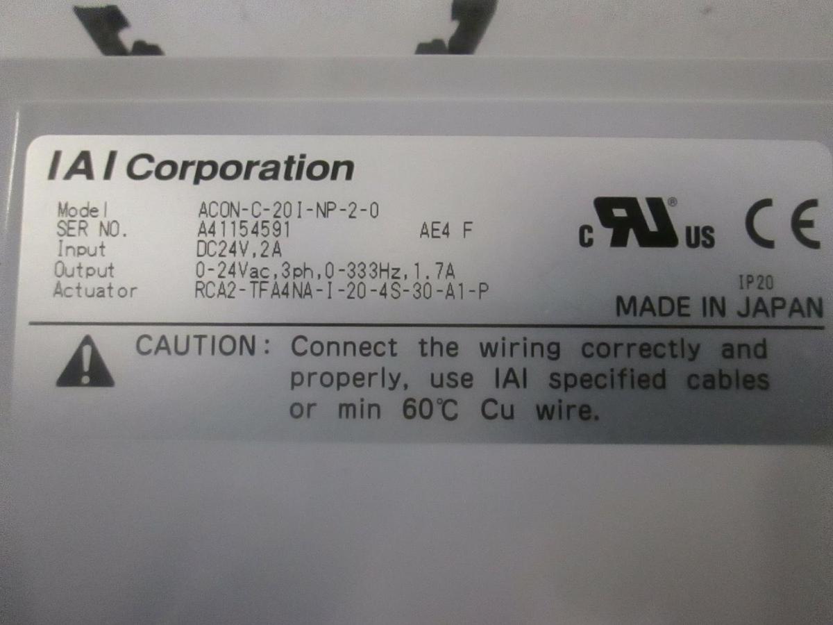 IAI Corp., Actuator Driver, ACON-C-201-NP-2-0, New