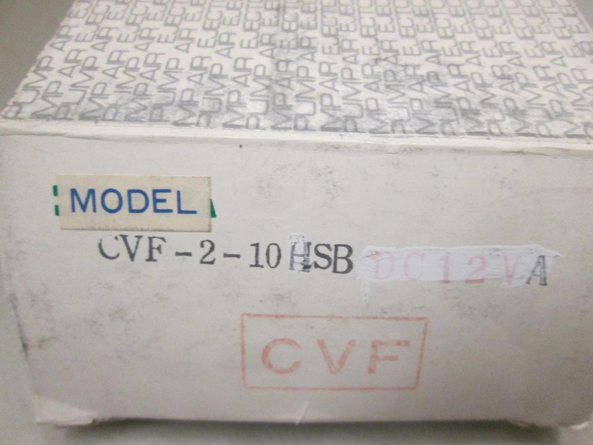 CONVUM CVF-2-10HSB Vacuum Generator with Valve, New