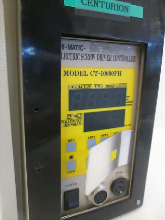 Used Hayashi, Electric Screw Driver Controller, CT-10000FH w/ Housing Unit, Used
