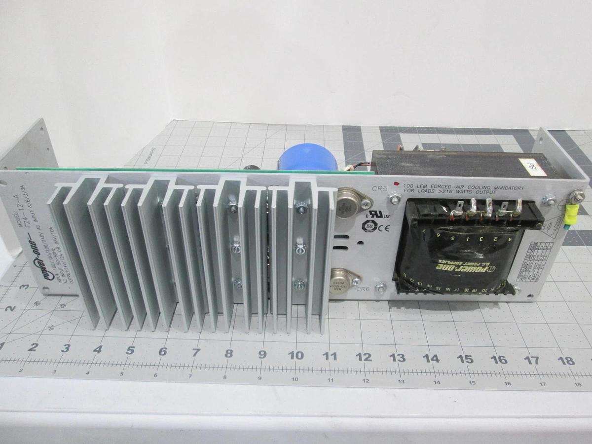 Used Power One, F24-12-A, Power Supply, Input 100/120/240V, 50/60Hz, Used