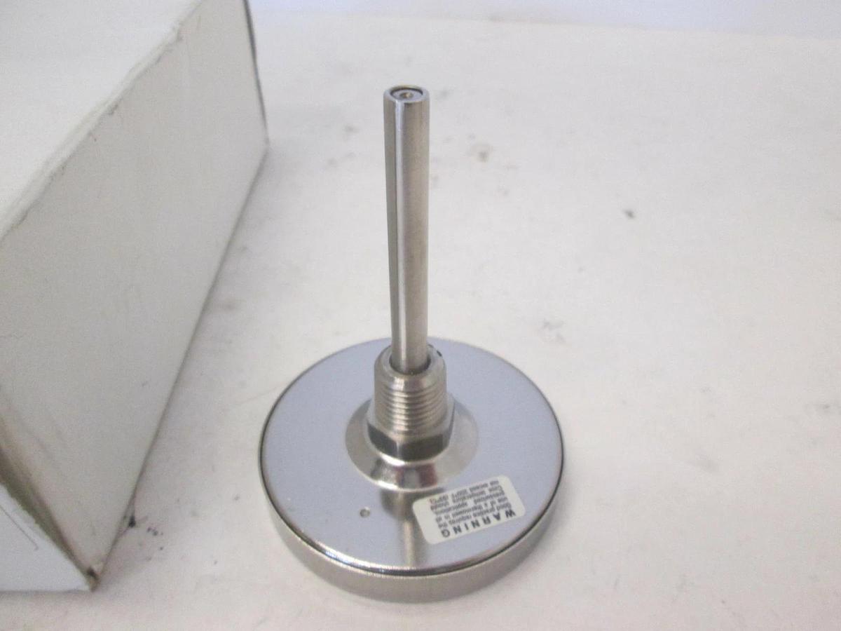 Omega, Dial Temp Bi-Metal Thermometer, 0-100C, Model H 2 1/2" Stem, New