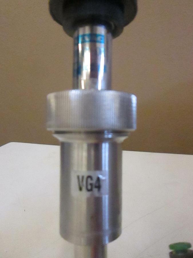 Used 90 Degree Assy w/ Ulvac GP-1000H Vacuum Gauge Sensor and Fujikin Actuator, Used