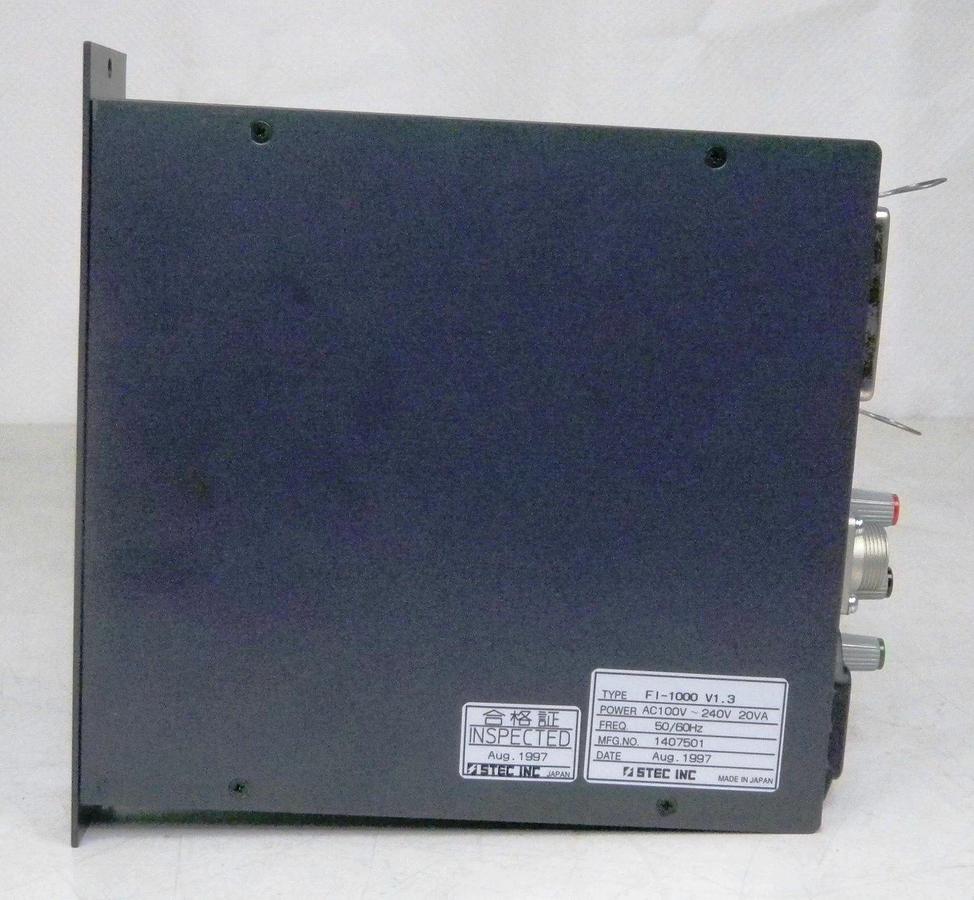 Used TEL Tokyo Electron STEC FI-1000  V1.3  Unit Flow Control for MFC, Used