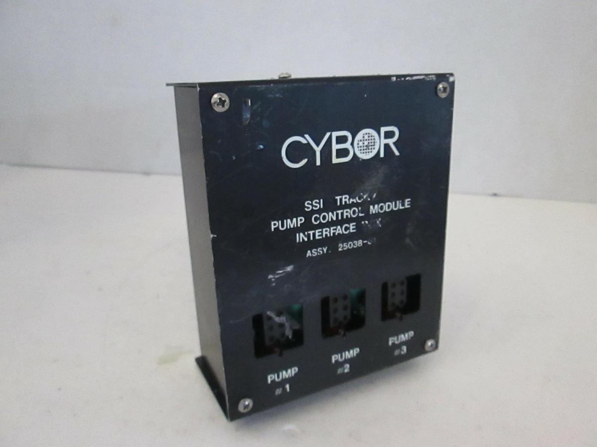 Used Cybor SSI Track Pump Control Module Interface Assy, 25038-01, Used