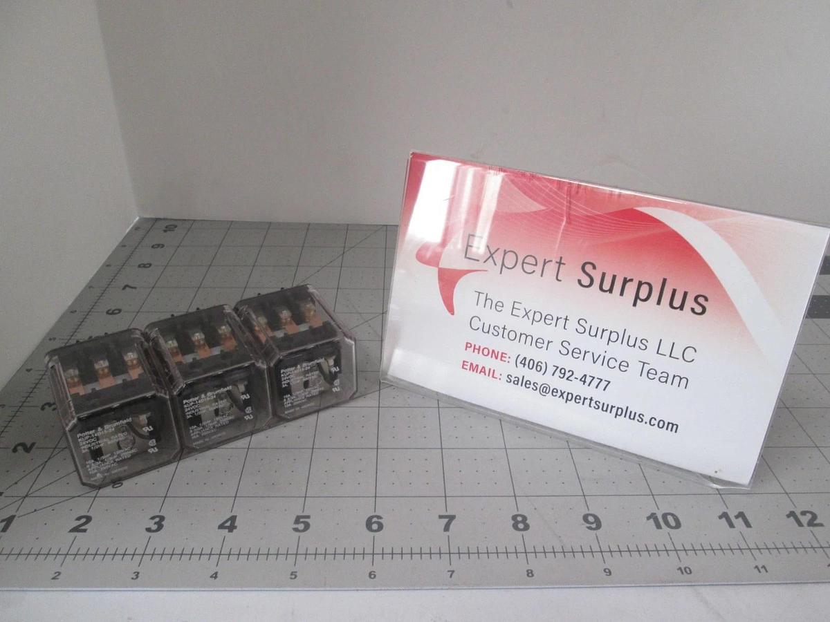Used Potter & Brumfield, KUP-14D15-24, Power Relay, Used, Lot of 3