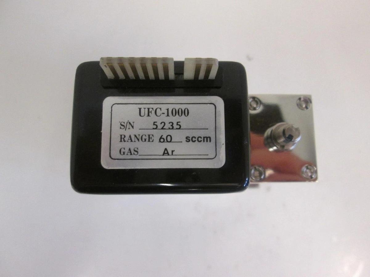 Used Unit UFC-1000, MFC, Mass Flow Controller, Ar, 60 SCCM, Used