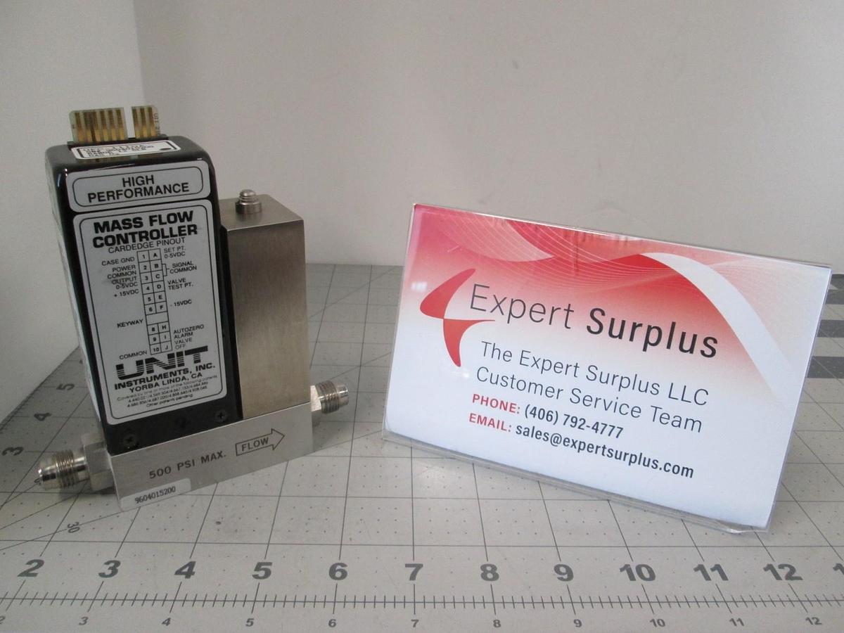 Used Unit, UFC-1110A, O2, 12 SLM, Mass Flow Controller, New