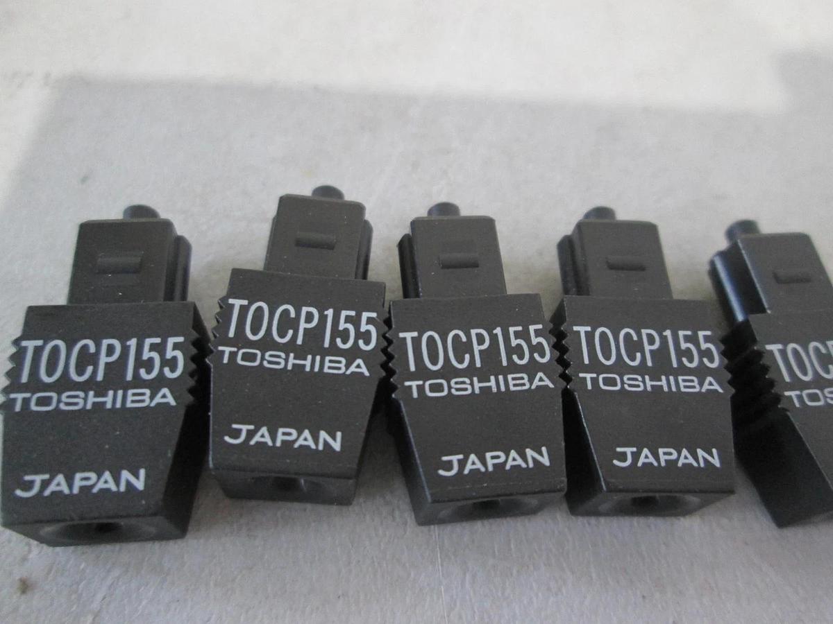 Used Toshiba, TOCP155, Optical Fiber Connector, Used, Lot of 5