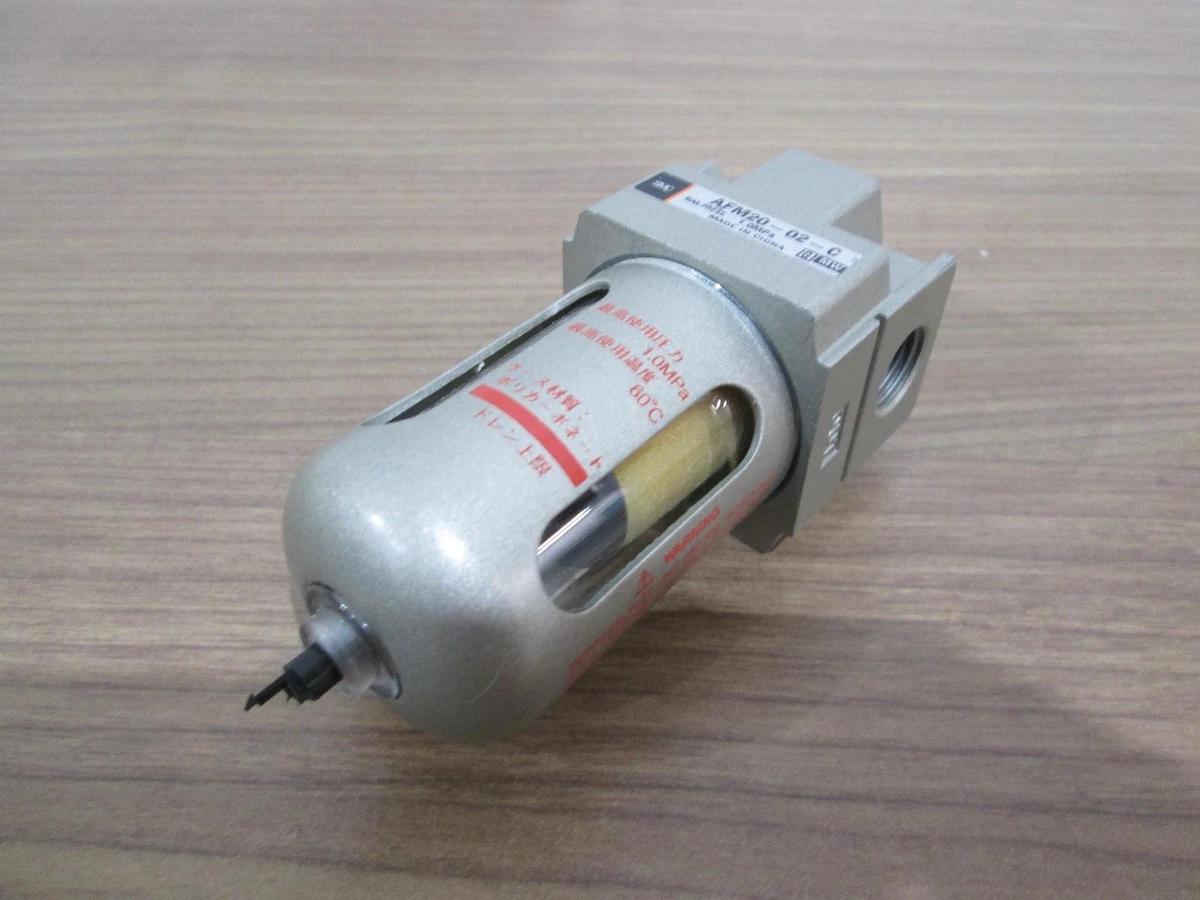 SMC, AFM20-02-C, Pneumatic Filter, Used