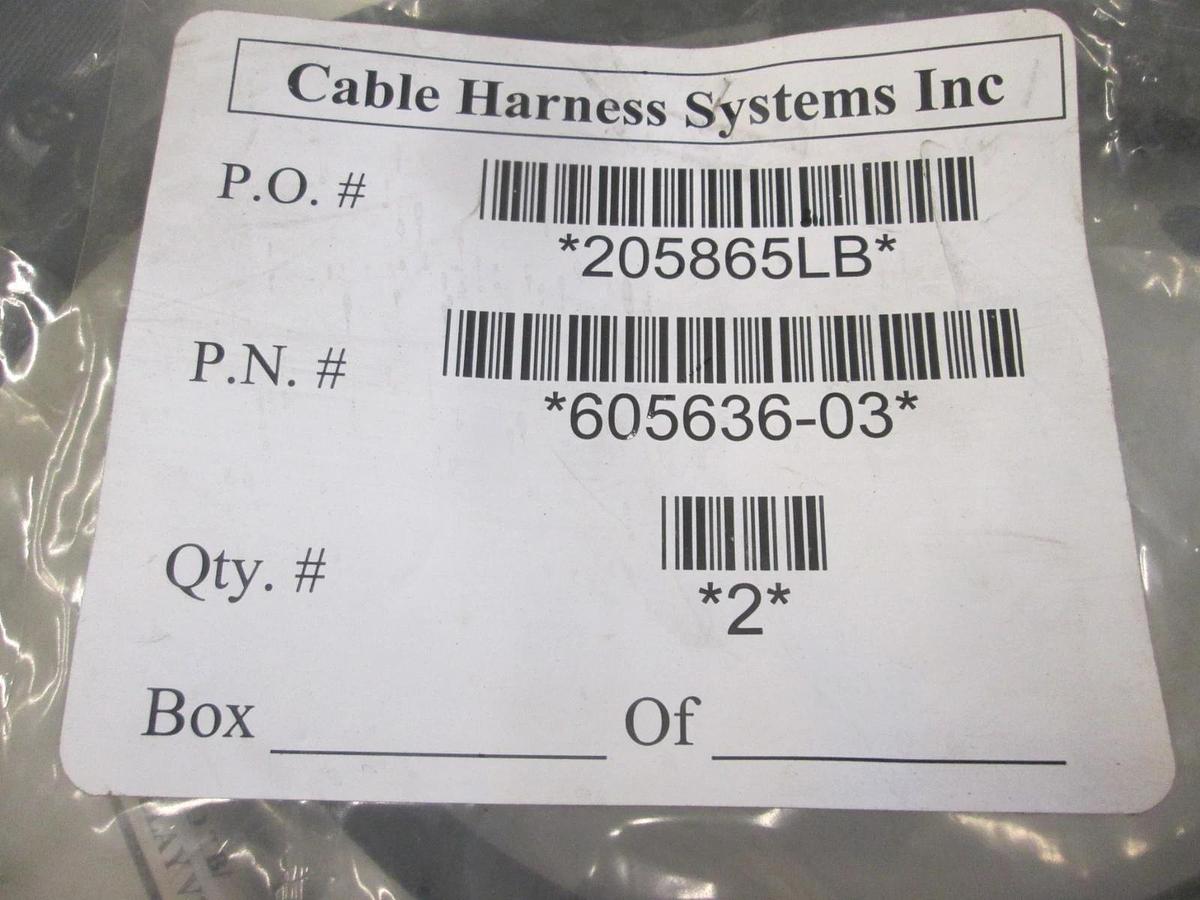 SPT MIcro AVP 8000 . 605636-03, Cable Assy, Used, Lot of 2 vertical furnace