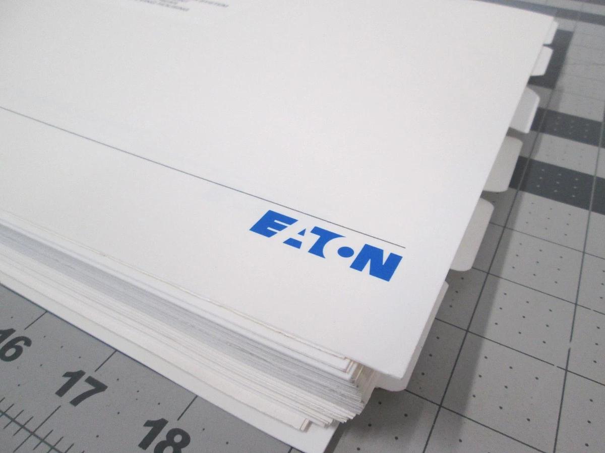 Used Eaton, NV-GSD/VHE, Book 8, Schematics and Assembly Drawings, Used