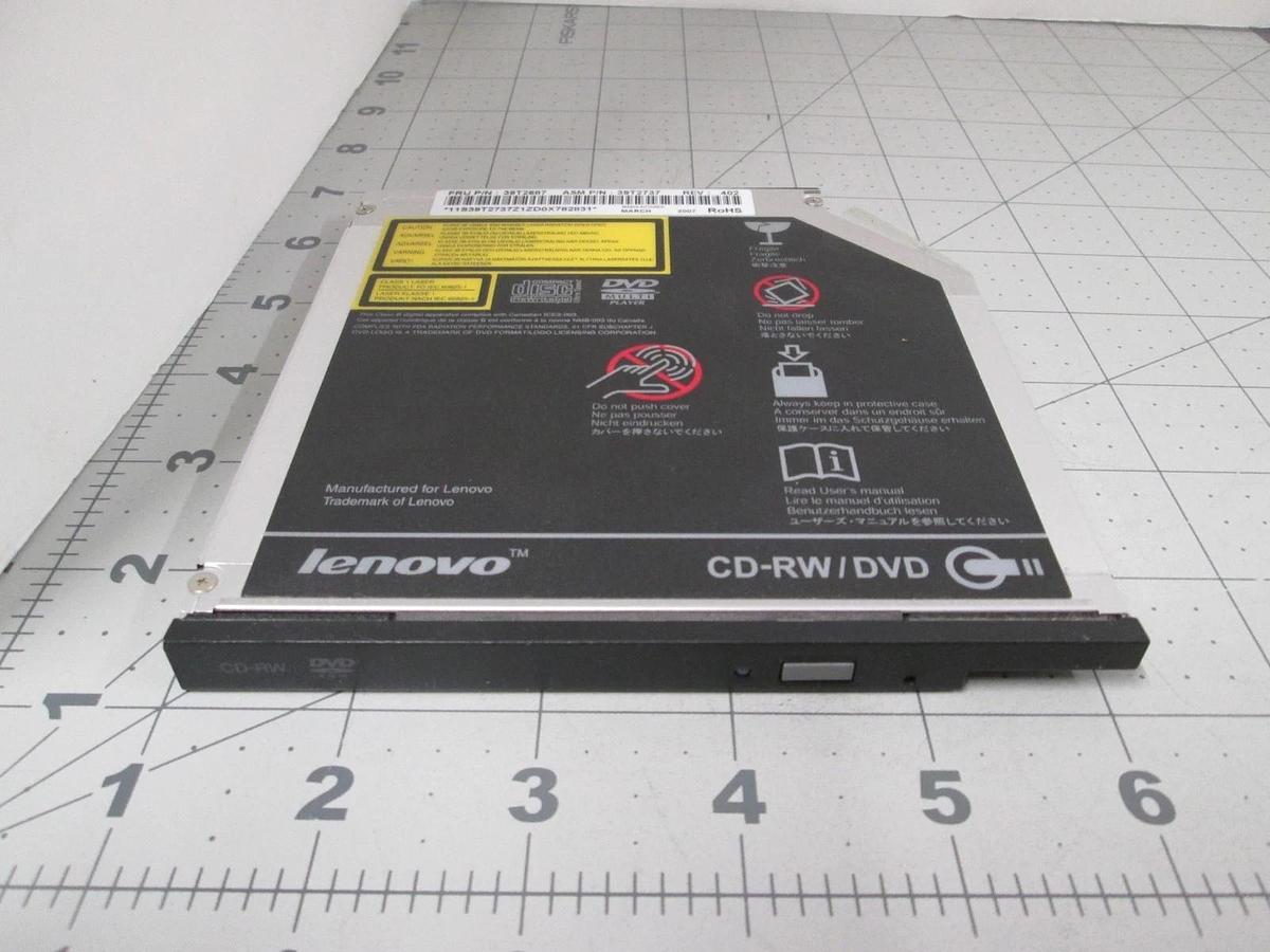 IBM, Lenovo, 39TZ687, CD-RW/DVD Drive GCC-4247N, Type C2 Data Storage, New