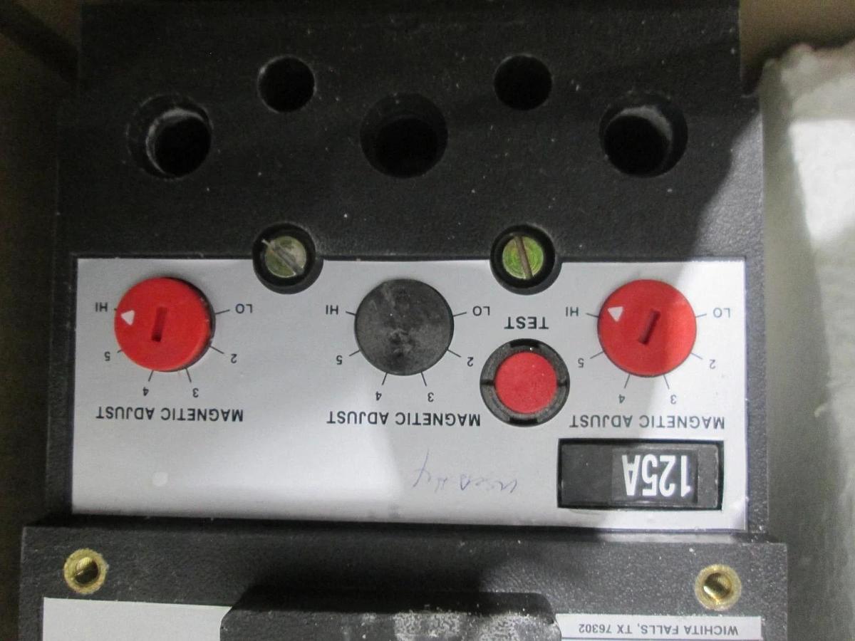 ABB, FSB4212SLUF4, 125A, 480v 3 Pole Circuit Breaker, unused.