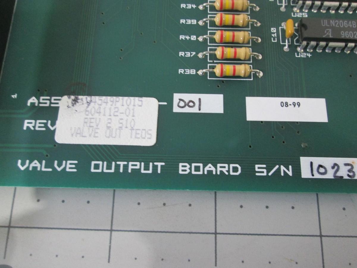Used SPT Micro, 604112-01, Valve Output PCB Assy, New