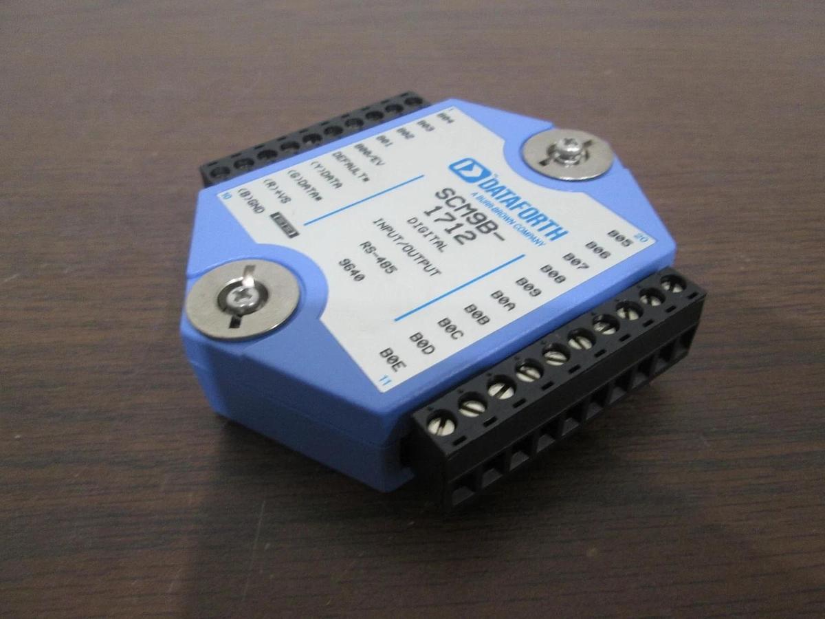 Used Dataforth, SCM9B-1712, Digital Input/ Output Module, Used