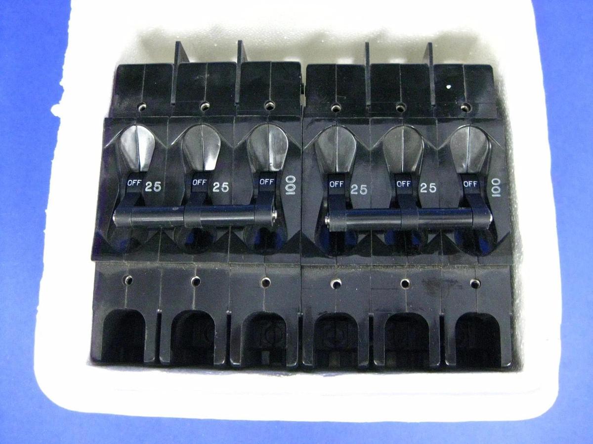Airpax 219-3-2877-1, 3 Pole 277/480 V Magnetic Circuit Breaker - LOT of 2 NEW