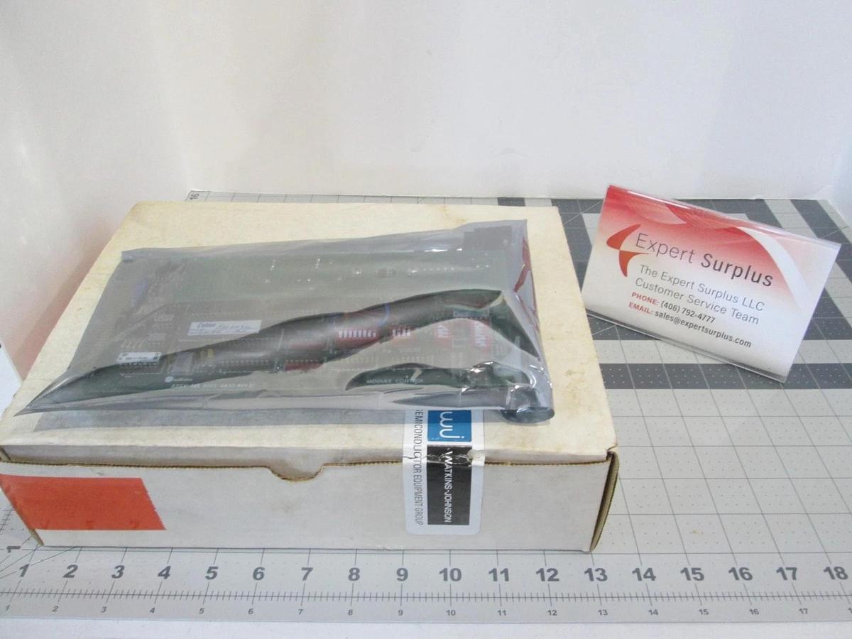 Watkins Johnson, Siltec, 0122-0653, PCB Module Control, New