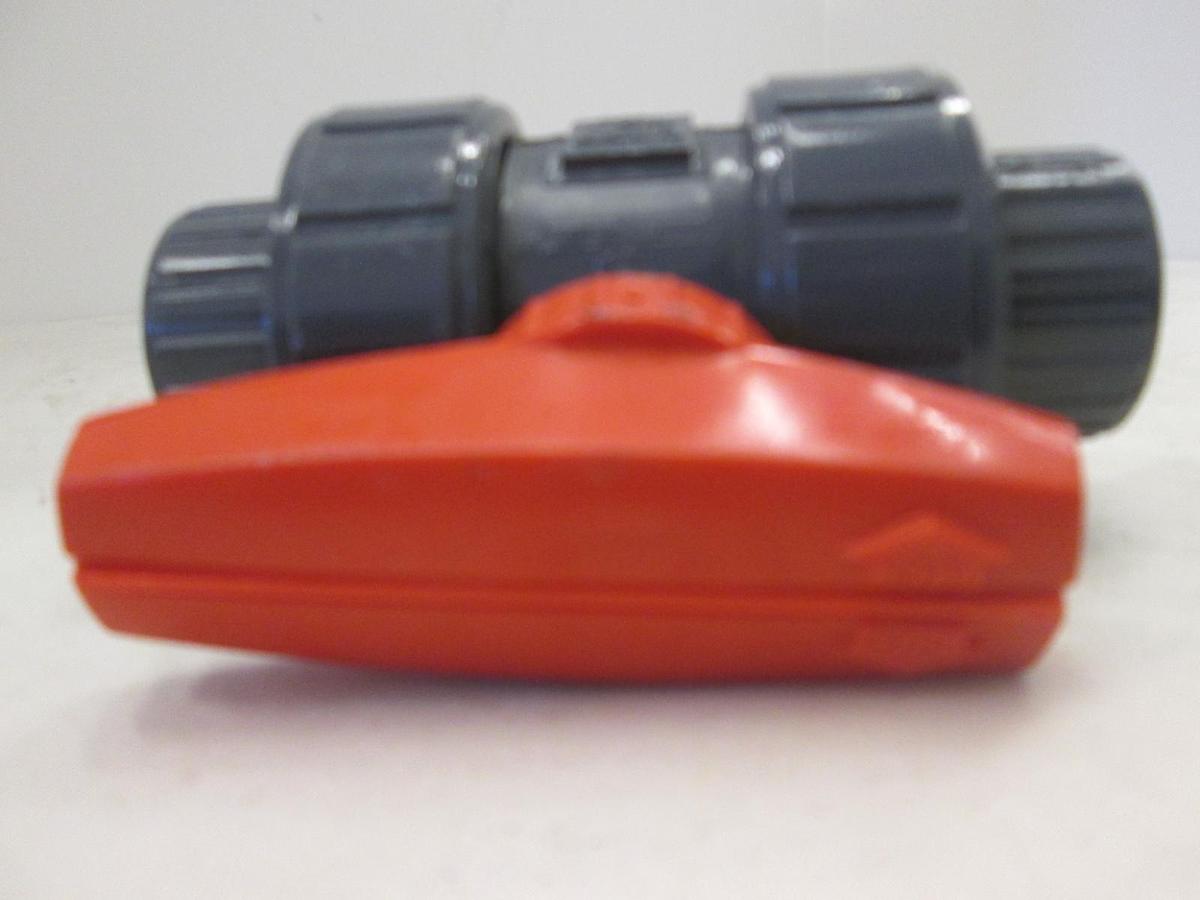 Used Chemtrol, NSF-PW, SE, PVC 1, 2 Way Ball Valve, Used