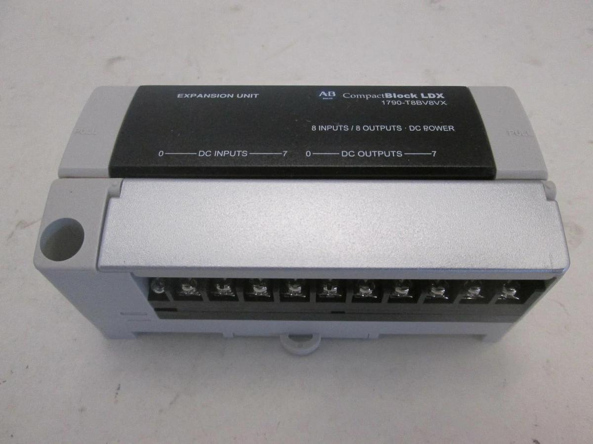 Used Allen-Bradley, Compact Block LDX, 1790-T8BV8VX, Used