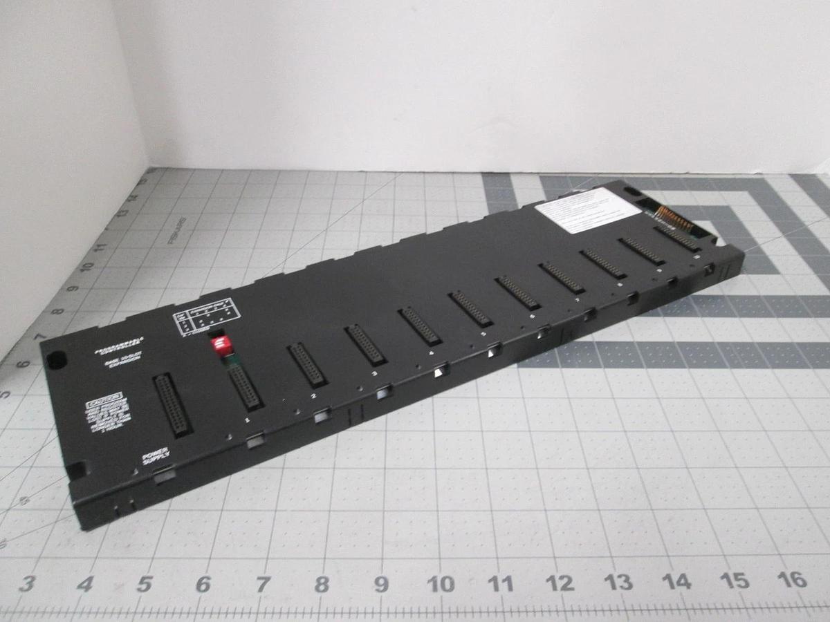 Used GE Fanuc, IC693CHS392C, 10 Slot Baseplate Expansion Module, Used