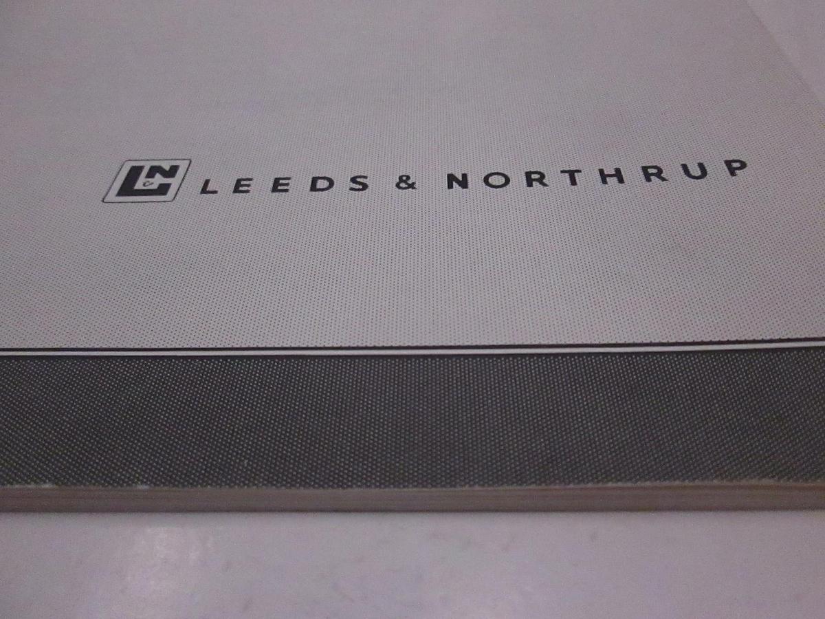 Used Leeds and Northrup 8692 Temperature Potentiometer Directions, Used