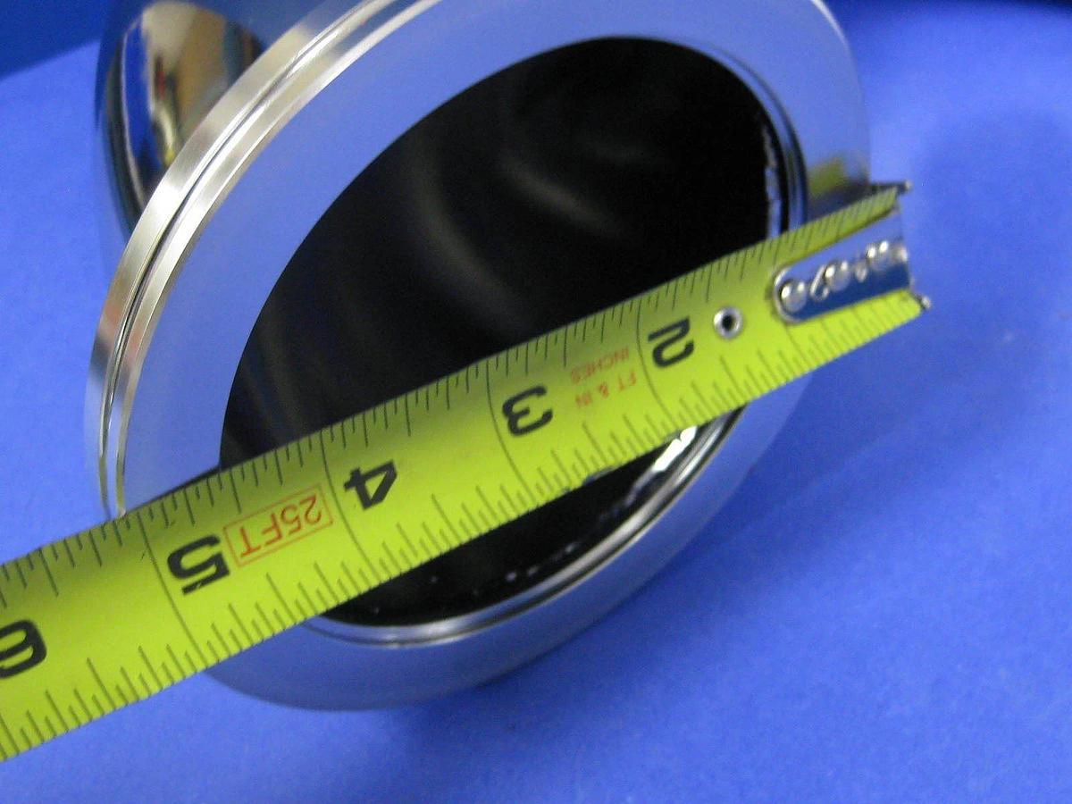 Stainless Steel Vacuum Pipe 180° Elbow "J" Shape, ISO-100 , 21.5"L, New