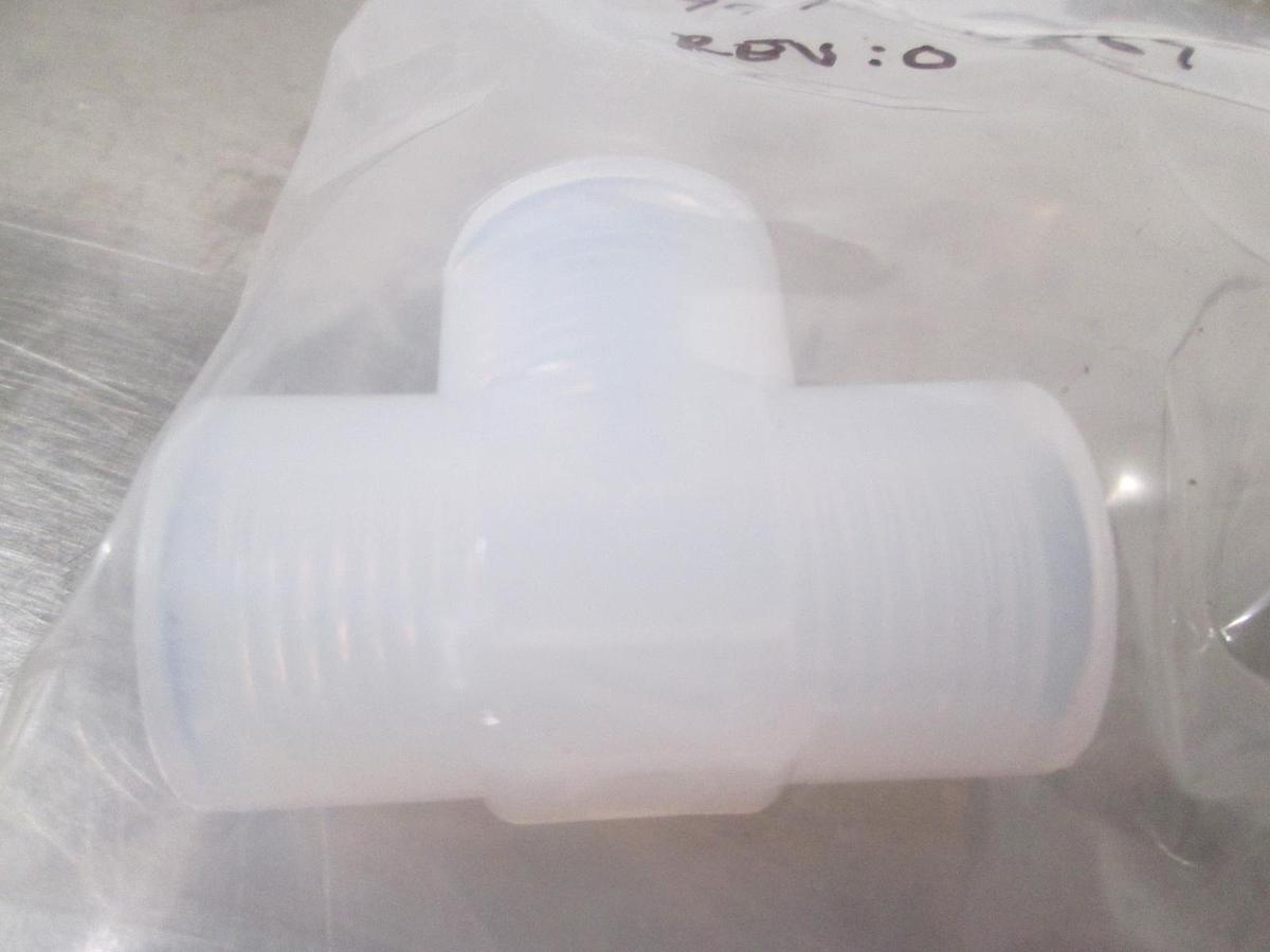 Used Teflon Tee Fitting, New