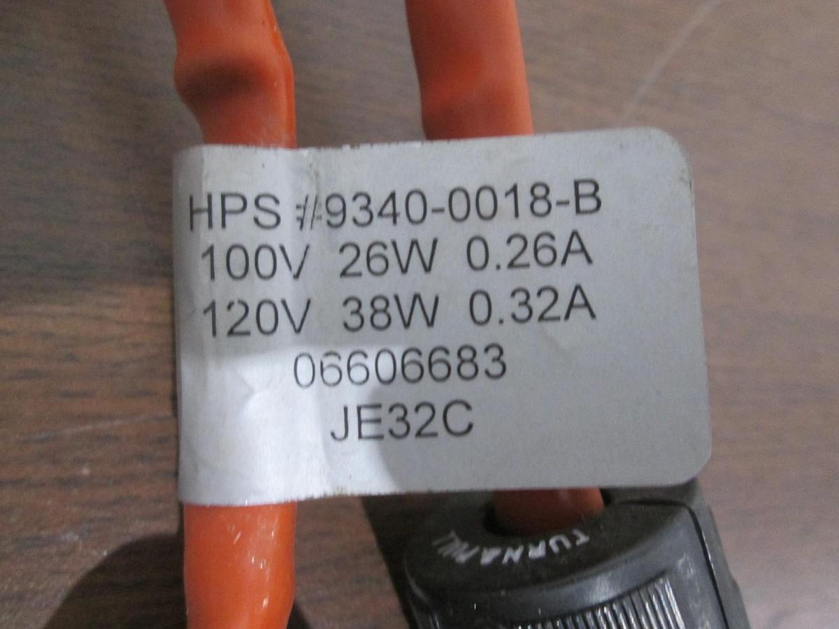 Used MKS, HPS, 9340-0018-B, Heater Jacket, 100V, 26W, 0.26A, Used