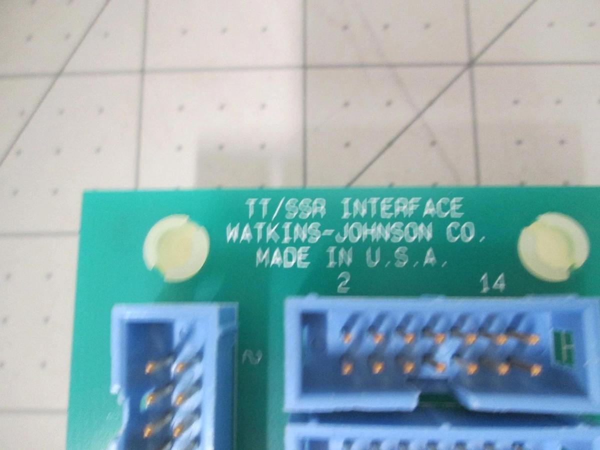 Watkins Johnson, 979840-001, TT/SSR Interface, PCB Assy, New