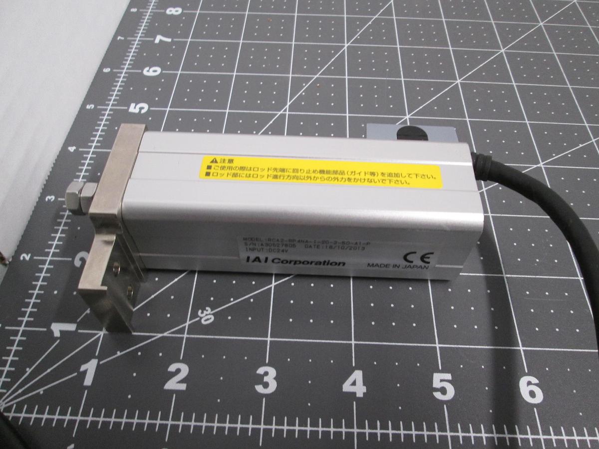 Used IAI RCA2-RP4NA-I-20-2-50-A1-P RoboCylinder 24V Electric Servo Rod Actuator