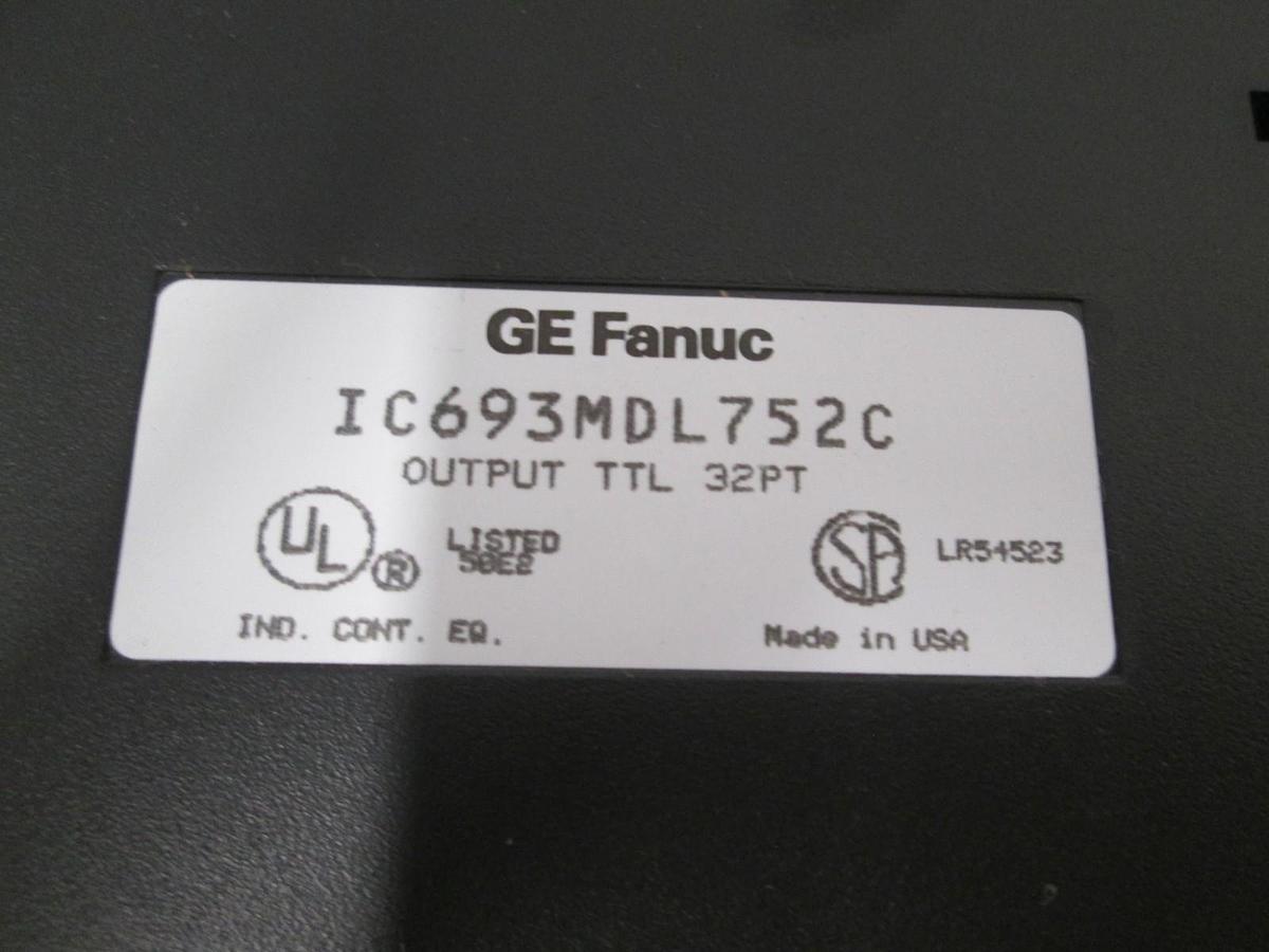 Used GE Fanuc, IC693MDL752C, PLC Module, Output TTL 32PT, Used