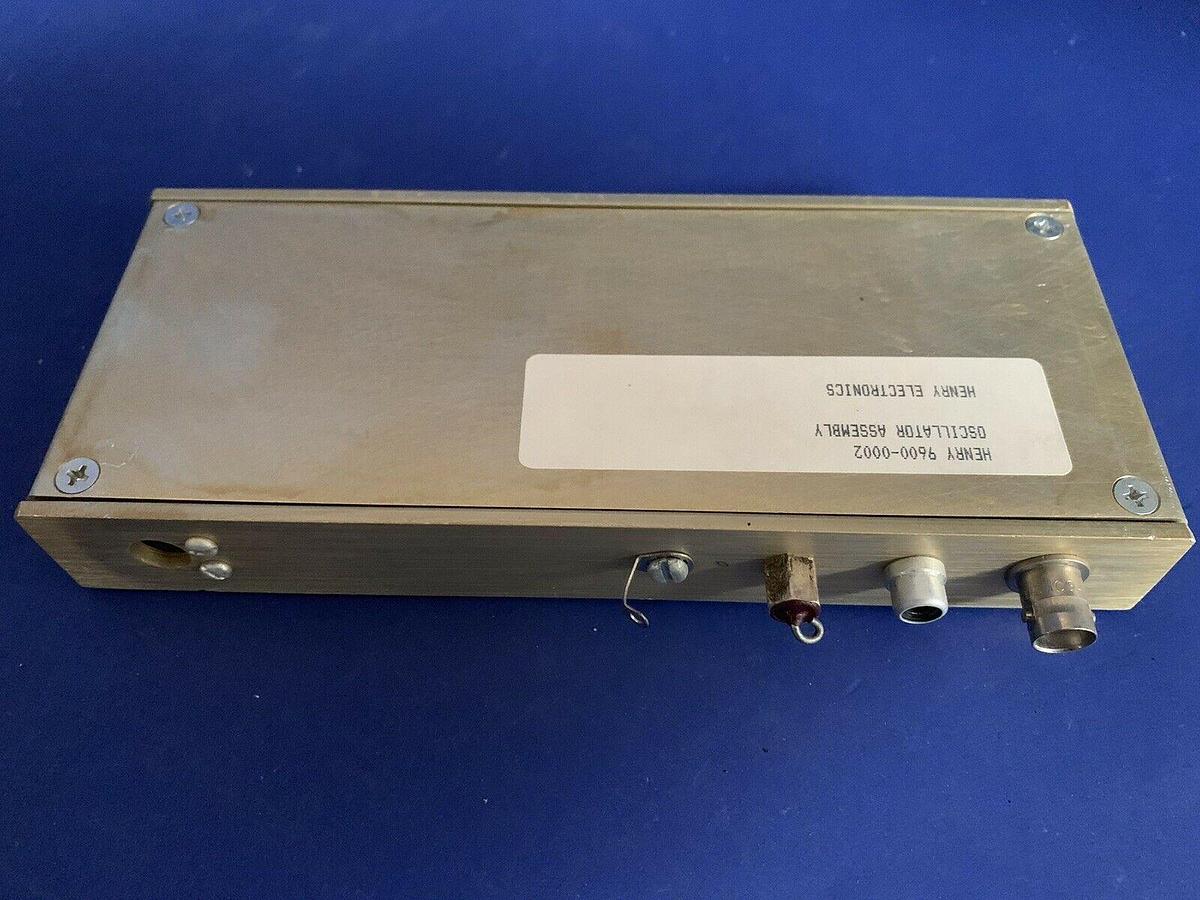 Used Henry Electronics 9600-0002 Oscillator Assembly, Used