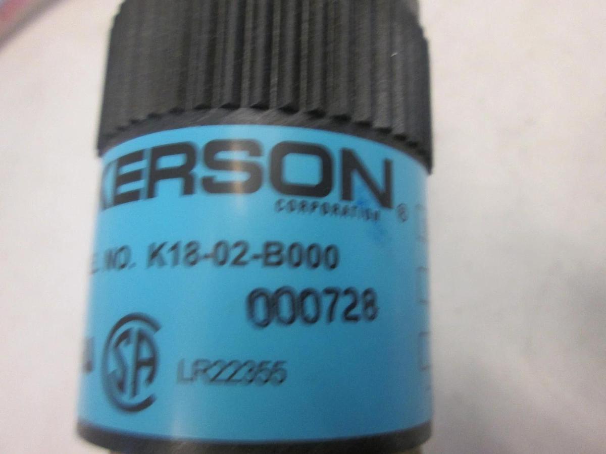 Used Wilkerson, Pressure Switch, K18-02-B000, 15-100 PSIG, 5A, 125/250 VAC, Used
