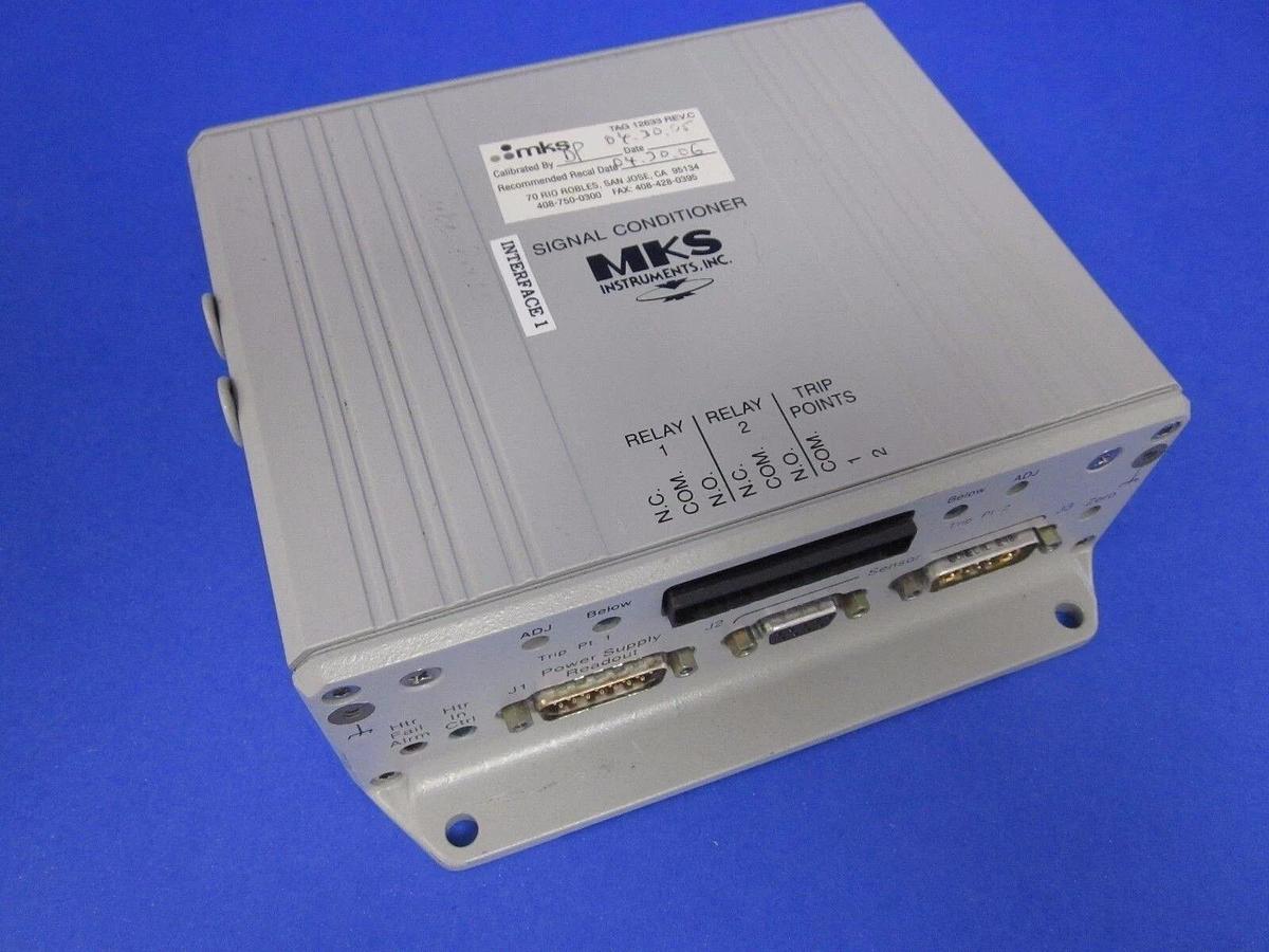Used MKS 621C02TBFHE Signal Conditioner 2 TORR