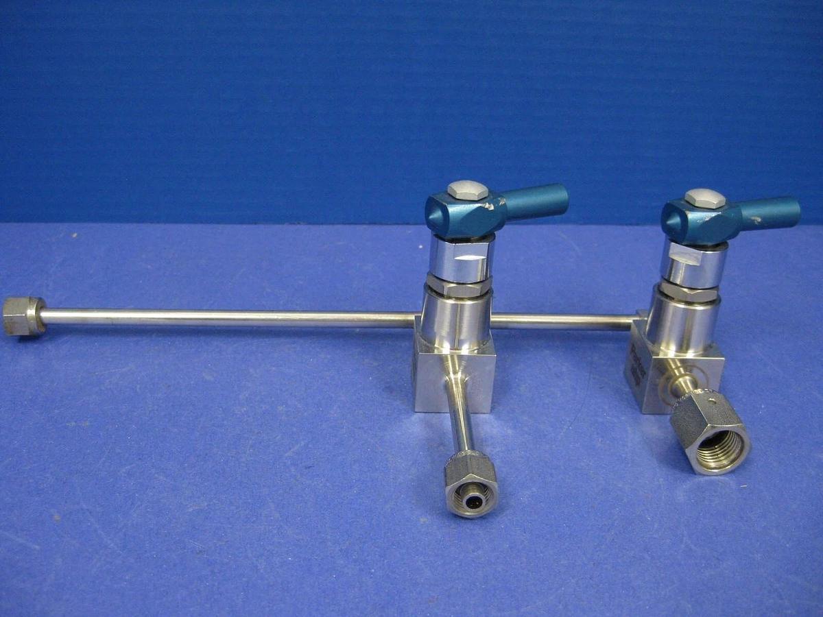 Used Parker Manual Shut Off Valve Assy, Used