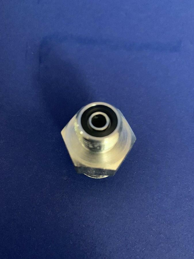 Parker Male Body Connector Reducer Adapter SMA-8 3/4" x SMA-6 9/16, Lot of 5