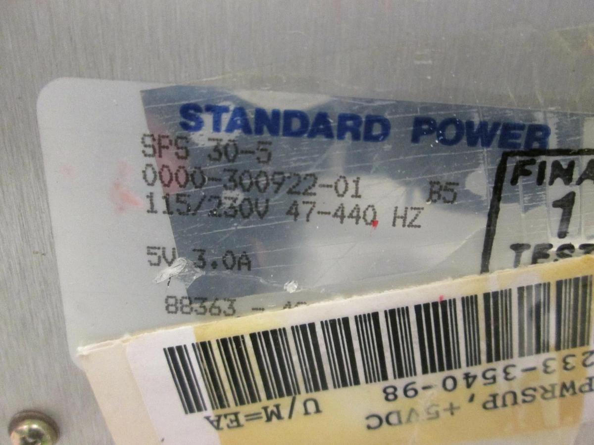 Used Standard Power, SPS 30-5, Power Supply, Used