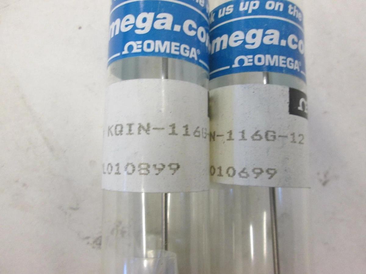 Omega, KQIN-116G-12, Quick Disconnect Thermocouple, New, Lot of 2