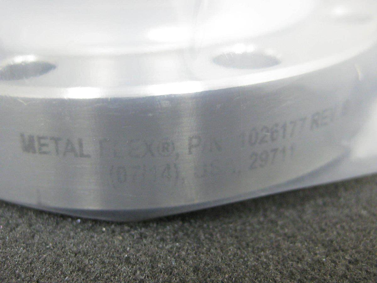 Used Metal Flex 3" Stainless Steel Flexible Bellows with 3.25" Conflat Flanges