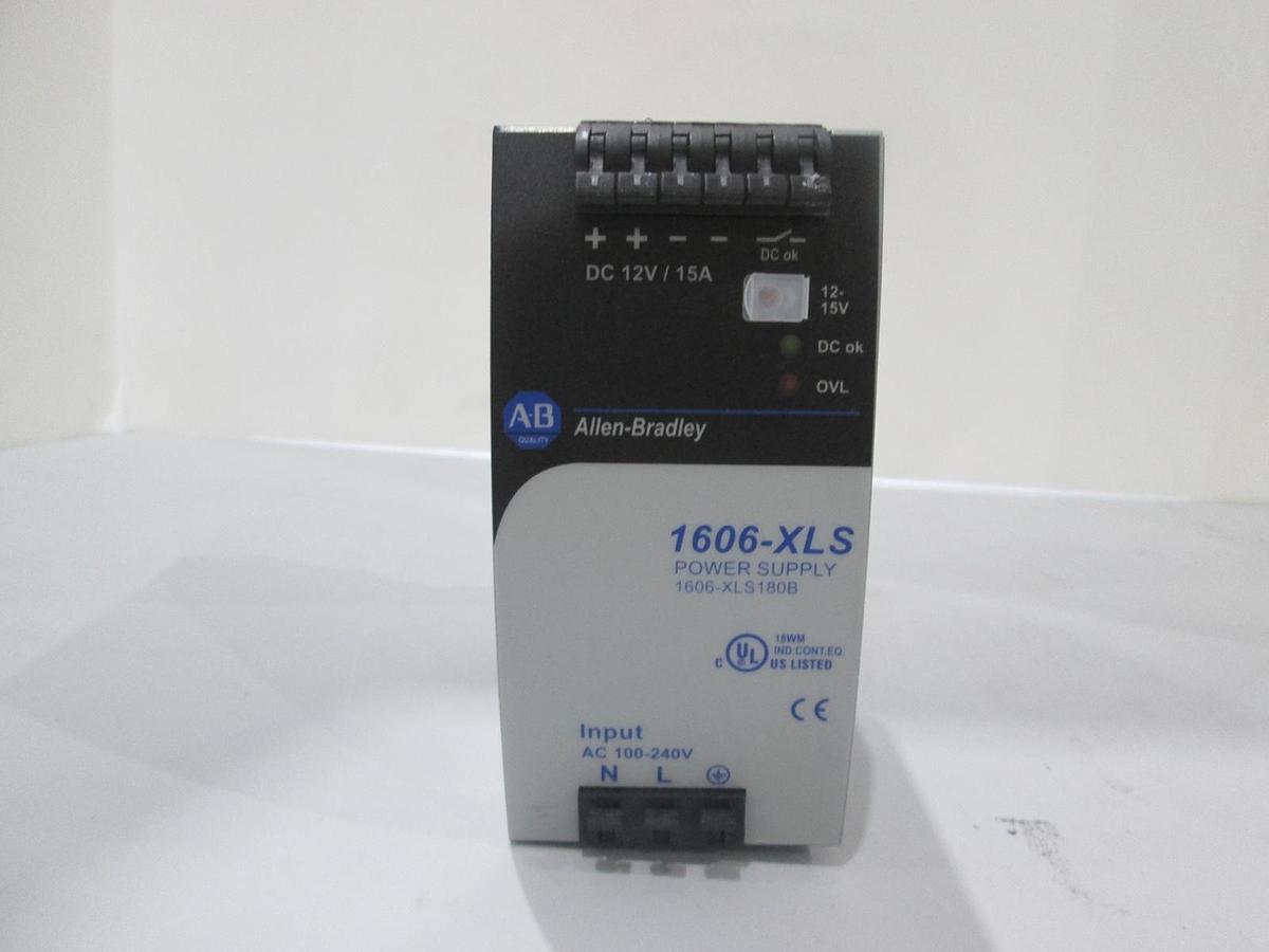 Allen-Bradley, 1606-XLS180B, Power Supply, 12V, 15A, 1-Phase, 180W, New